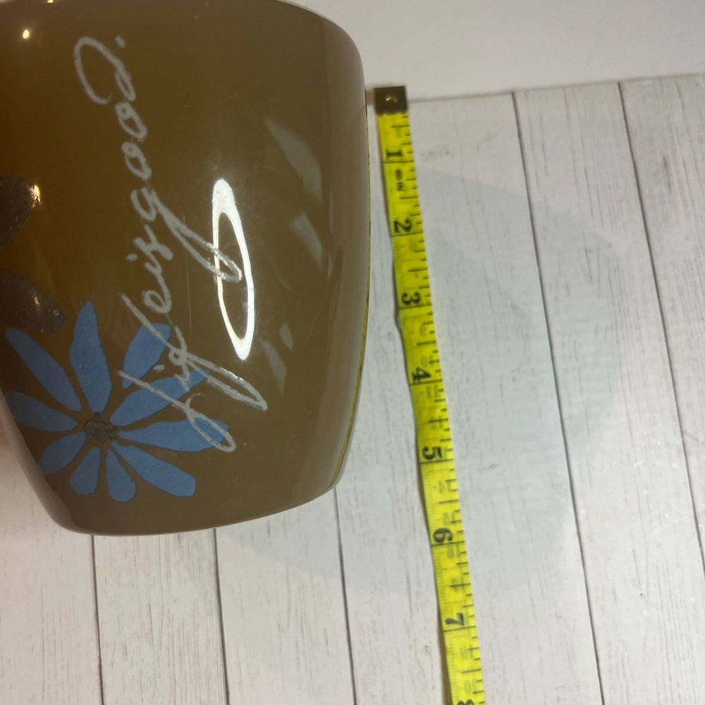 Life Is Good Brown Mug